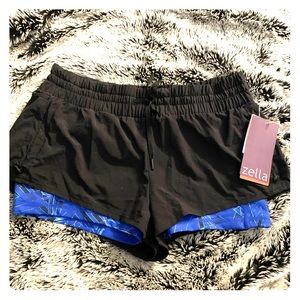Zella running shorts
